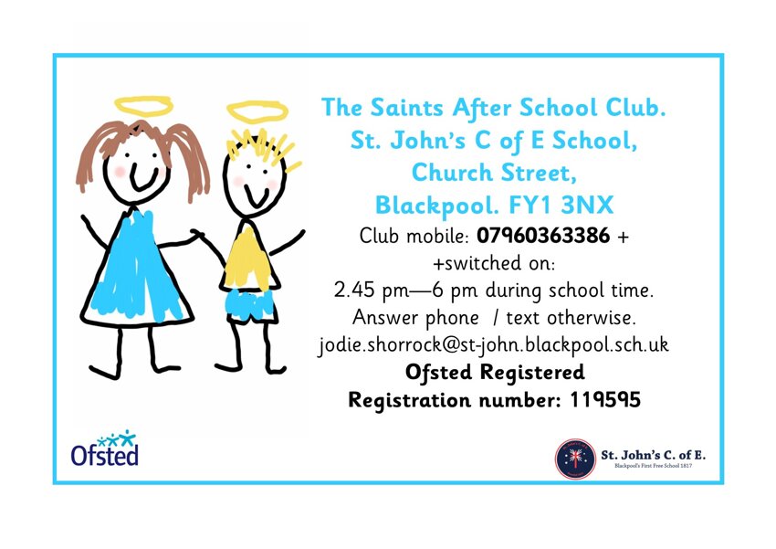 Image of The Saints After School Club